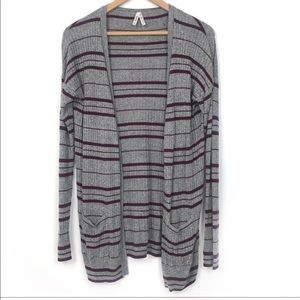 Muddy Stripe Cardigan Sz M